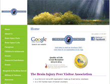 Tablet Screenshot of braininjurypeervisitor.org